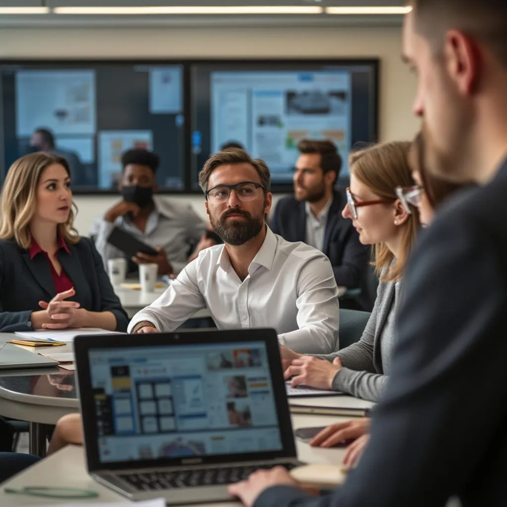 Equipo de AuditFlow en una sesión de capacitación