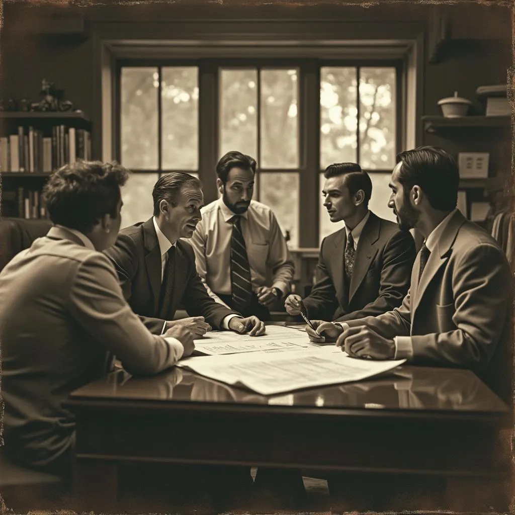 Fundadores de AuditFlow Consultores en una reunión temprana